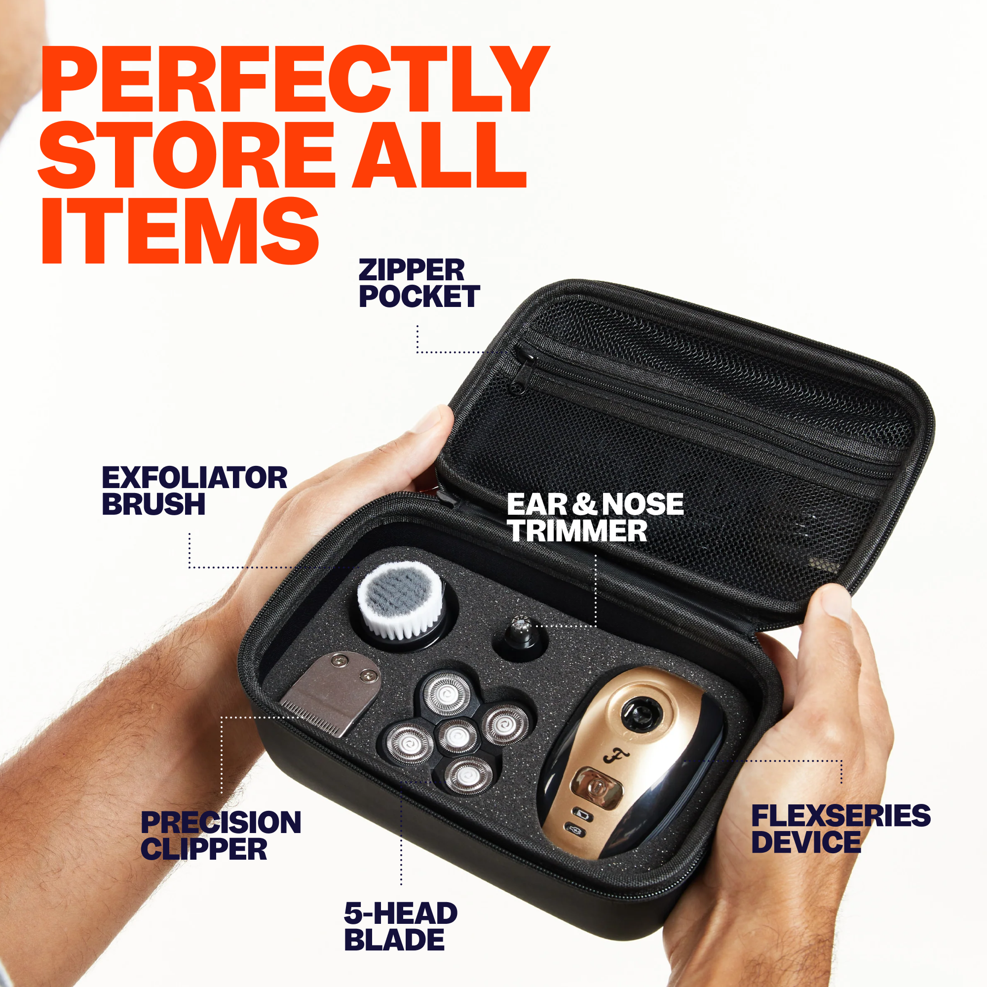 FlexSeries® Travel Case & Charging Dock